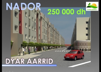 Promotion Immobilier à vendre à NadorÀ Partir de :250 000 DHNadorÀ Partir de :250 000 DH