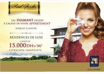 Promotion Real Estate for sale in Agdal, MarrakechA Partir de 15 000 dh /m2Agdal, MarrakechA Partir de 15 000 dh /m2