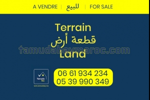 Terrain pour Villa - Maison à vendre à tetouan2000000tetouan2000000